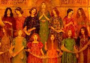 Thomas Cooper Gotch Alleluia oil painting on canvas